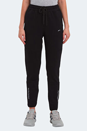 Slazenger KHALI I Kadın  Siyah Eşofman Altı