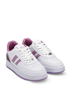 Slazenger DAPHNE Sneaker Kadın Ayakkabı Beyaz / Mor