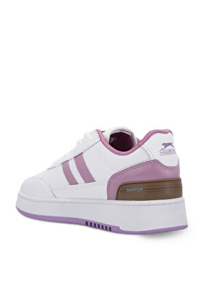 Slazenger DAPHNE Sneaker Kadın Ayakkabı Beyaz / Mor