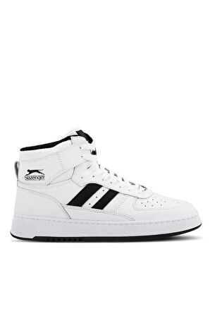 Slazenger DAPHNE HIGH Sneaker Erkek Ayakkabı Beyaz / Siyah