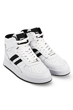 Slazenger DAPHNE HIGH Sneaker Erkek Ayakkabı Beyaz / Siyah