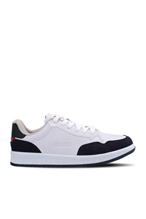 Slazenger PAIR I Sneaker Kadın Ayakkabı Beyaz / Lacivert / Kırmızı
