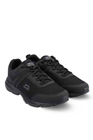 Slazenger PLANE I Büyük Beden Sneaker Erkek Ayakkabı Siyah