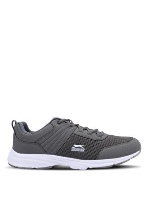 Slazenger PLANE Büyük Beden Sneaker Erkek Ayakkabı Koyu Gri / Beyaz