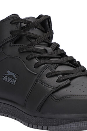 Slazenger LABOR HIGH IN Kadın  Siyah / Siyah Günlük Spor Ayakkabısı