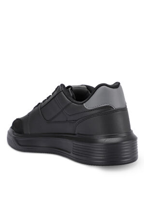 Slazenger LABEL Sneaker Erkek Ayakkabı Siyah / Siyah