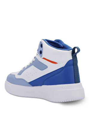 Slazenger LALI IN Erkek  Beyaz / Saks Mavi Günlük Spor Ayakkabısı