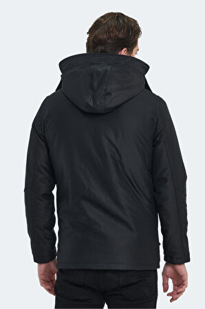 Slazenger HANKIN Erkek  Siyah Mont & Kaban