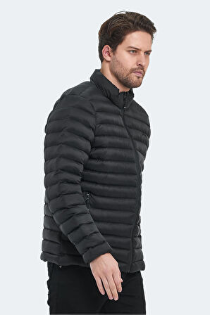 Slazenger HAYDEN IN Erkek Şişme Siyah Mont & Kaban