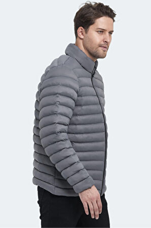Slazenger HAYDEN IN Erkek Şişme Koyu Gri Mont & Kaban