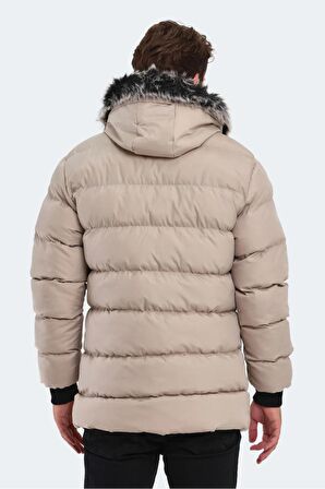 Slazenger Erkek Mont HECK Erkek Mont Taş Gri ST23JE027-280