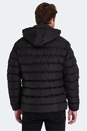 Slazenger SALINE Erkek  Siyah Mont & Kaban