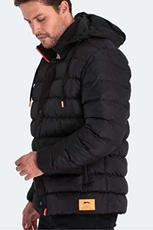 Slazenger SALINE Erkek  Siyah Mont & Kaban