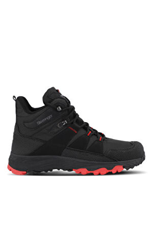 Slazenger GRAPHITE I Erkek Outdoor Bot Siyah / Kırmızı