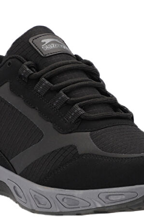 Slazenger OPPONENT I Sneaker Erkek Ayakkabı Siyah / Koyu Gri