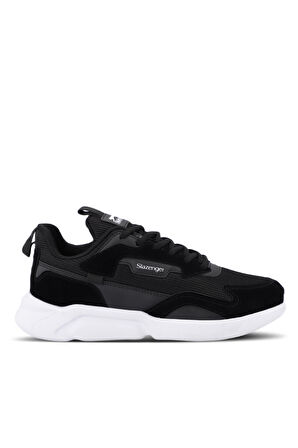 Slazenger OPTION Sneaker Erkek Ayakkabı Siyah / Beyaz