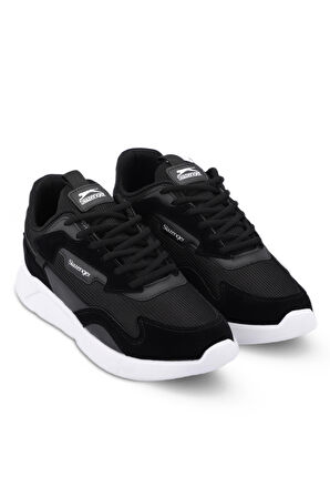 Slazenger OPTION Sneaker Erkek Ayakkabı Siyah / Beyaz