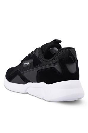 Slazenger OPTION Sneaker Erkek Ayakkabı Siyah / Beyaz