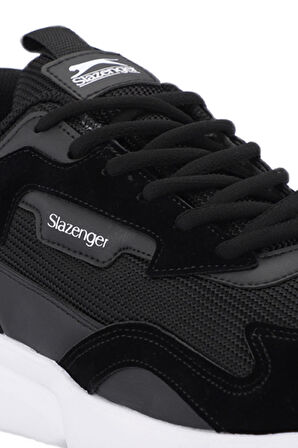 Slazenger OPTION Sneaker Erkek Ayakkabı Siyah / Beyaz