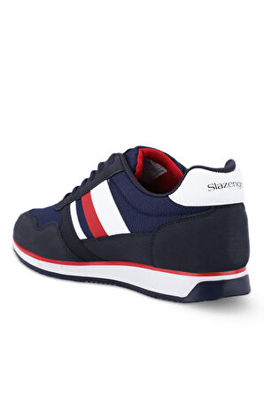 Slazenger ORIGIN I Sneaker Erkek Ayakkabı Lacivert / Kırmızı