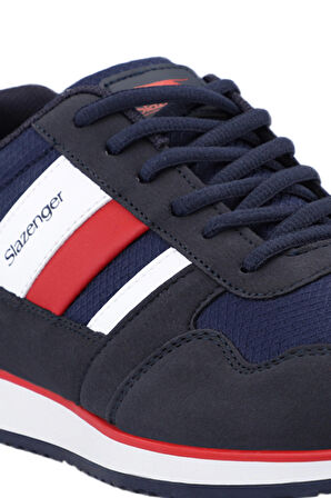 Slazenger ORIGIN I Sneaker Erkek Ayakkabı Lacivert / Kırmızı
