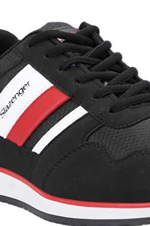 Slazenger ORIGIN I Sneaker Erkek Ayakkabı Siyah / Kırmızı