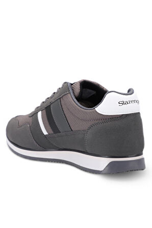 Slazenger ORIGIN I Sneaker Erkek Ayakkabı Koyu Gri / Beyaz
