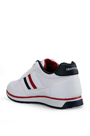 Slazenger ORIGIN I Sneaker Erkek Ayakkabı Beyaz / Kırmızı