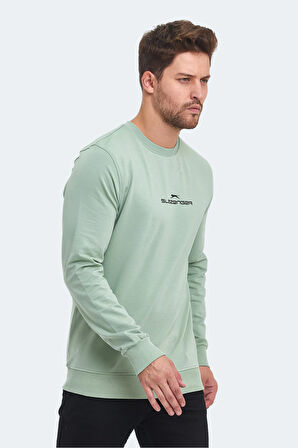 Slazenger ORTWIN IN Erkek Sweatshirt Yeşil