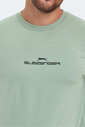 Slazenger ORTWIN IN Erkek Sweatshirt Yeşil