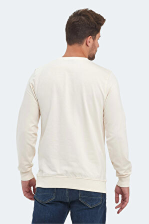 Slazenger ORVAR IN Erkek Sweatshirt Bej