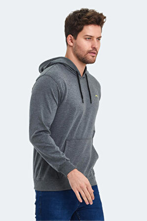 Slazenger OZZY IN Erkek Sweatshirt Koyu Gri