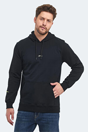 Slazenger OSLO IN Erkek Sweatshirt Siyah