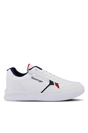 Slazenger MAJORITY I Sneaker Erkek Ayakkabı Beyaz / Lacivert