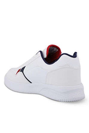 Slazenger MAJORITY I Sneaker Erkek Ayakkabı Beyaz / Lacivert