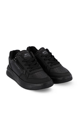 Slazenger MAJORITY I Sneaker Kadı  Ayakkabı Siyah / Siyah