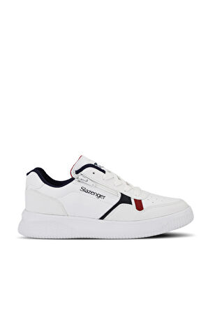 Slazenger MAJORITY I Sneaker Kadı  Ayakkabı Beyaz / Lacivert