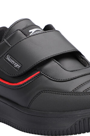 Slazenger MALL I Kadın Cırt Cırtlı Siyah / Siyah Günlük Spor Ayakkabısı