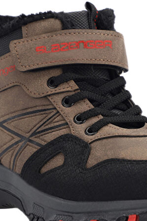 Slazenger NESKE Çocuk Cırt Cırtlı Kahve Bot