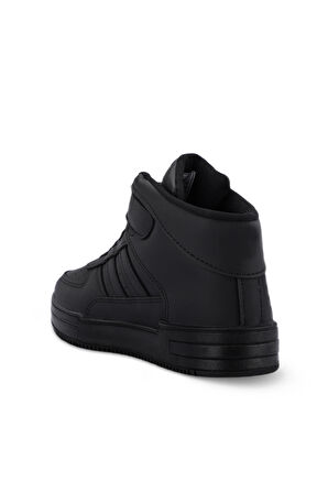 Slazenger NICOLA I Çocuk Cırt Cırtlı Siyah / Siyah Günlük Spor Ayakkabısı