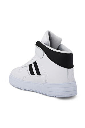 Slazenger NICOLA I Çocuk Cırt Cırtlı Beyaz / Siyah Günlük Spor Ayakkabısı