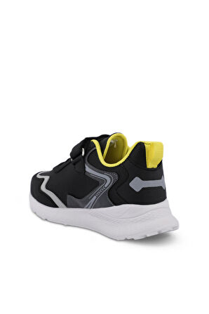 Slazenger KAOR KTN Çocuk Cırt Cırtlı Siyah / Beyaz Günlük Spor Ayakkabısı