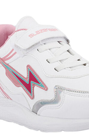 Slazenger KAORU Sneaker Kız Çocuk Ayakkabı Beyaz / Pembe