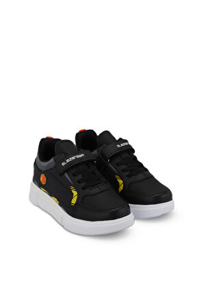 Slazenger KEPA Sneaker Erkek Çocuk Ayakkabı Siyah / Turuncu