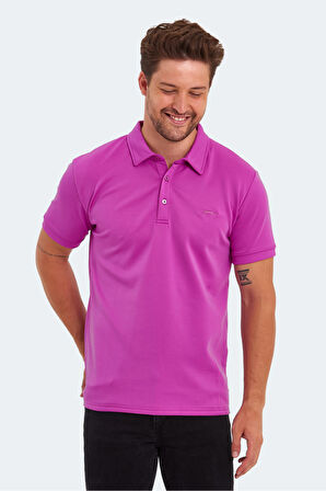 Slazenger KUGGA Erkek  Lila Tişört