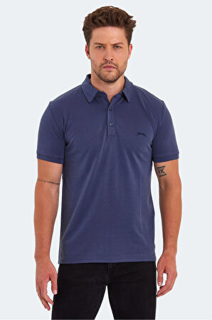 Slazenger KUGGA Erkek  Indigo Tişört