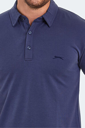 Slazenger KUGGA Erkek  Indigo Tişört
