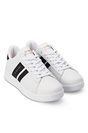 Slazenger ZENO Sneaker Erkek Ayakkabı Beyaz / Siyah