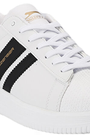 Slazenger ZENO Sneaker Erkek Ayakkabı Beyaz / Siyah