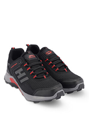Slazenger ZUAN Erkek Outdoor Ayakkabı Siyah / Kırmızı